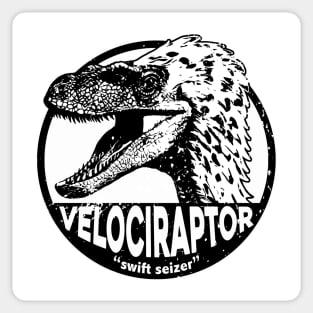 Velociraptor (Feathers) Sticker